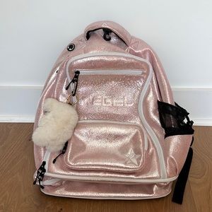Pink Sparkle Rebel Cheer Backpack